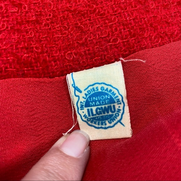 Vintage 60s/Early 70s Union Made Pencil Skirt Jacket Suit - Picture 11 of 16